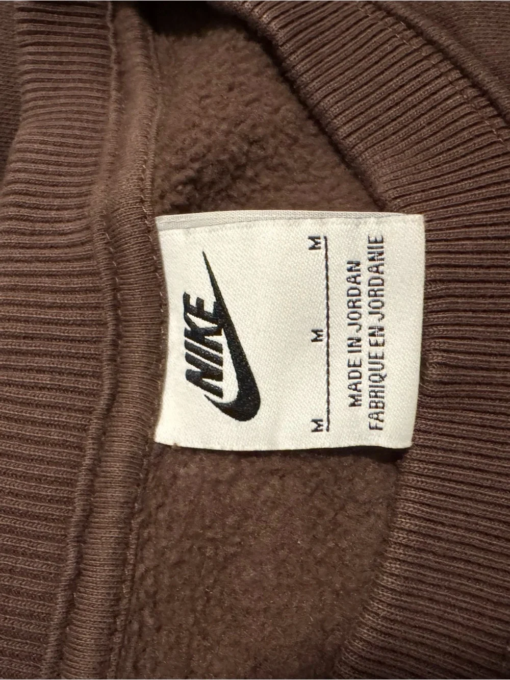 Nike Brown Crewneck Sweatshirt